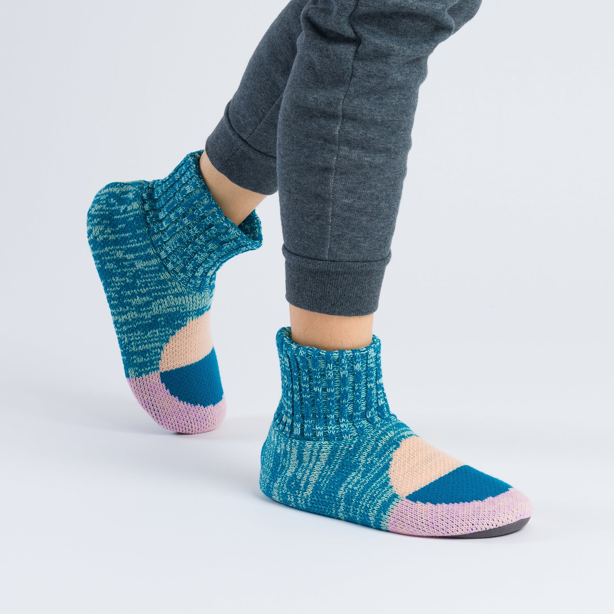 Verloop - Flip Dot Knit Sock Slippers -