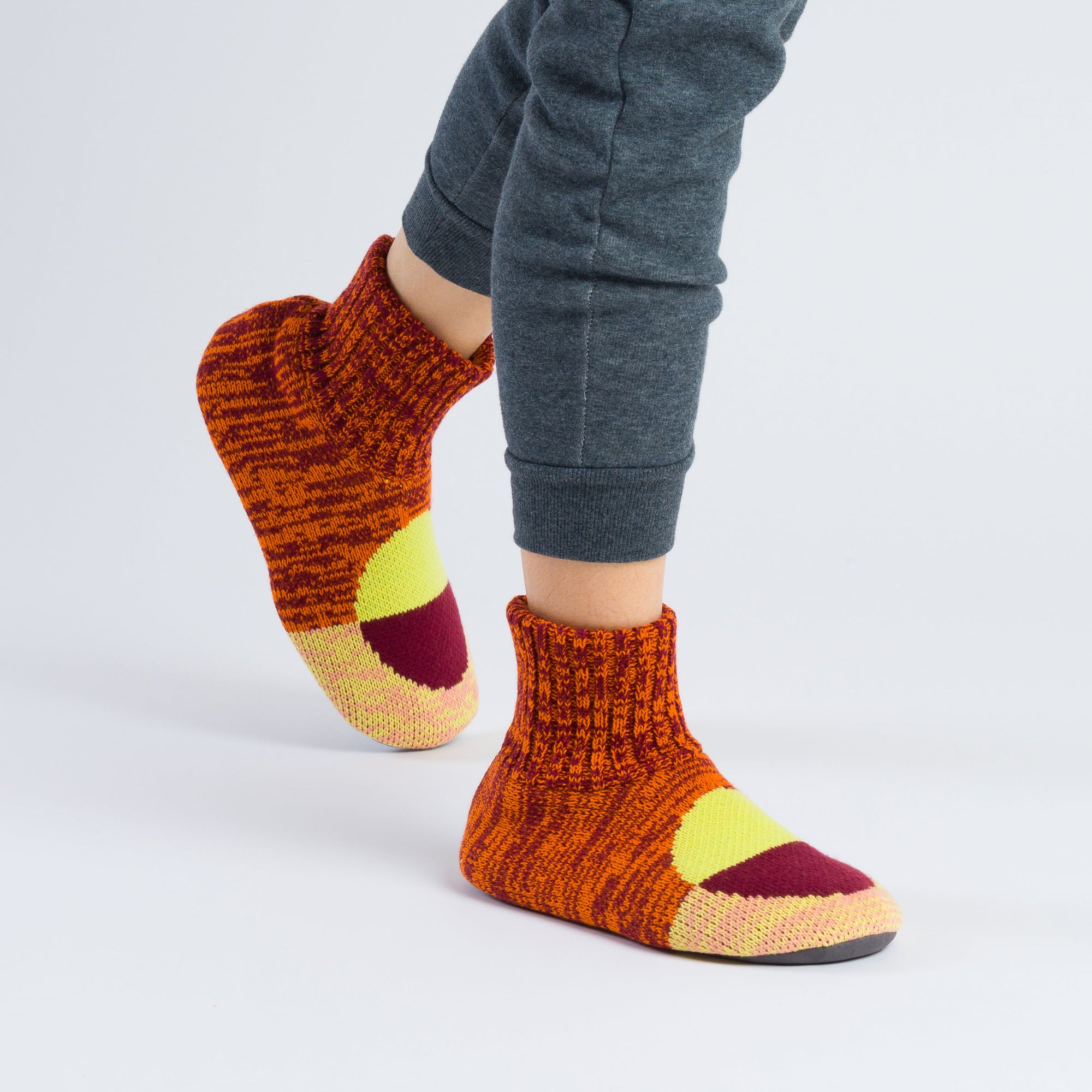 Verloop - Flip Dot Knit Sock Slippers -