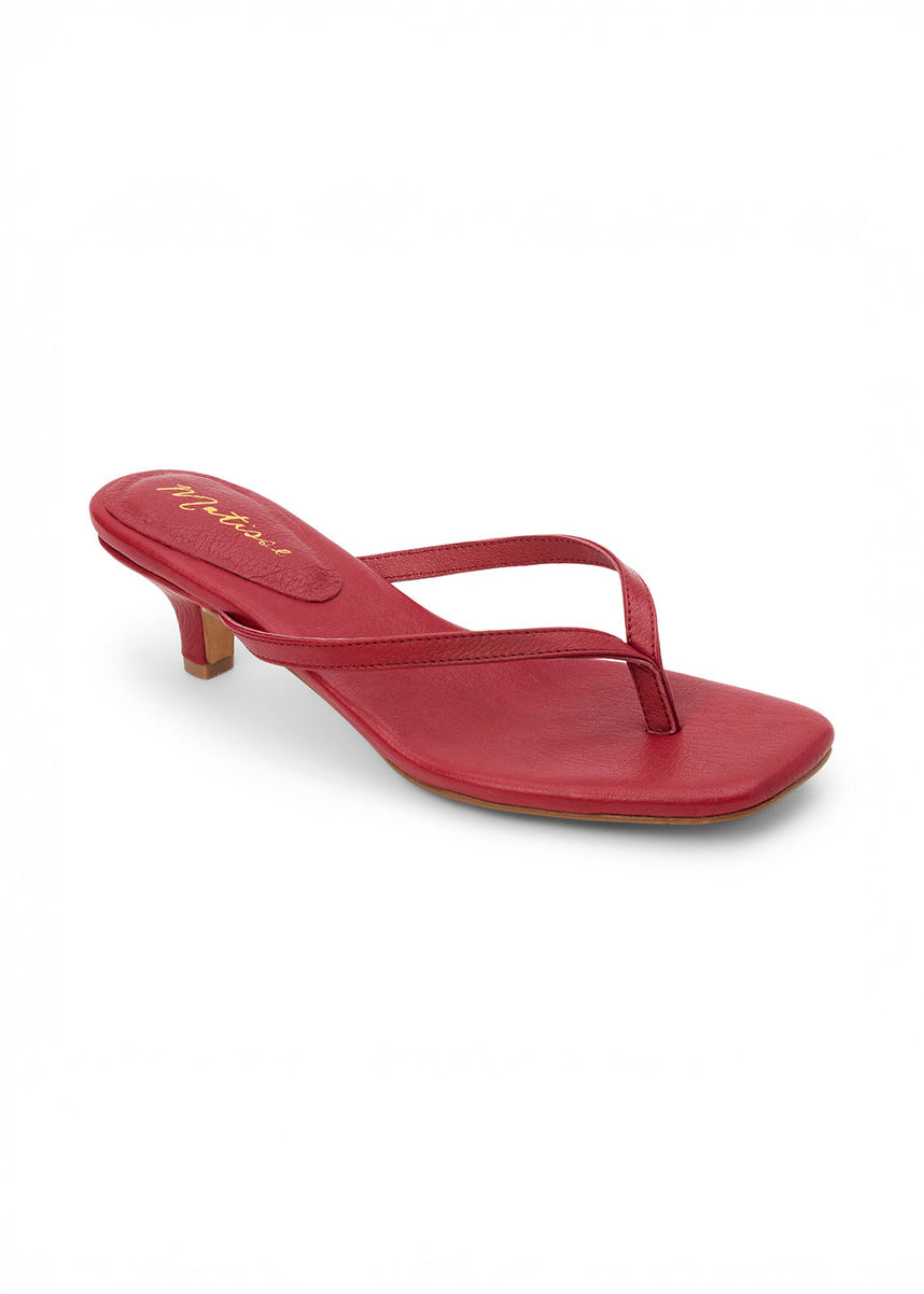 Matisse - Foster Heeled Sandal - Berry -