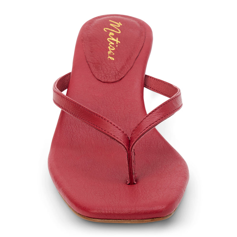 Matisse - Foster Heeled Sandal - Berry -