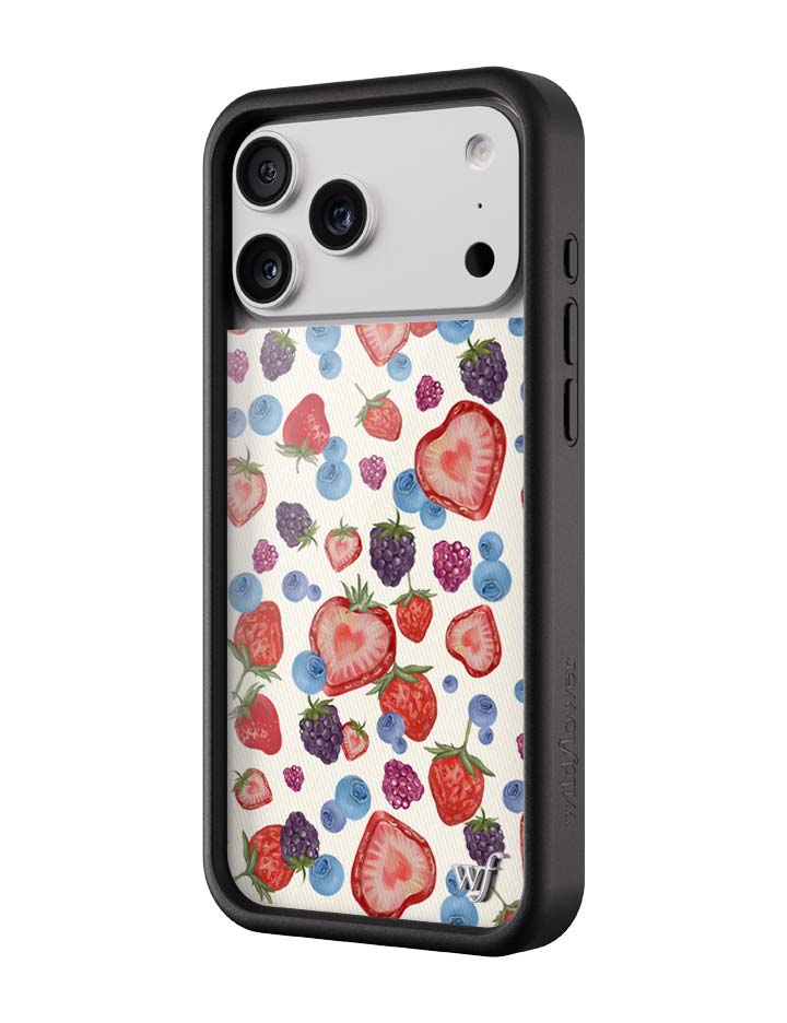 Wildflower Fruit Tart iPhone 17 Pro Max Case