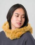 Verloop - Faux Fur Knit Hood -