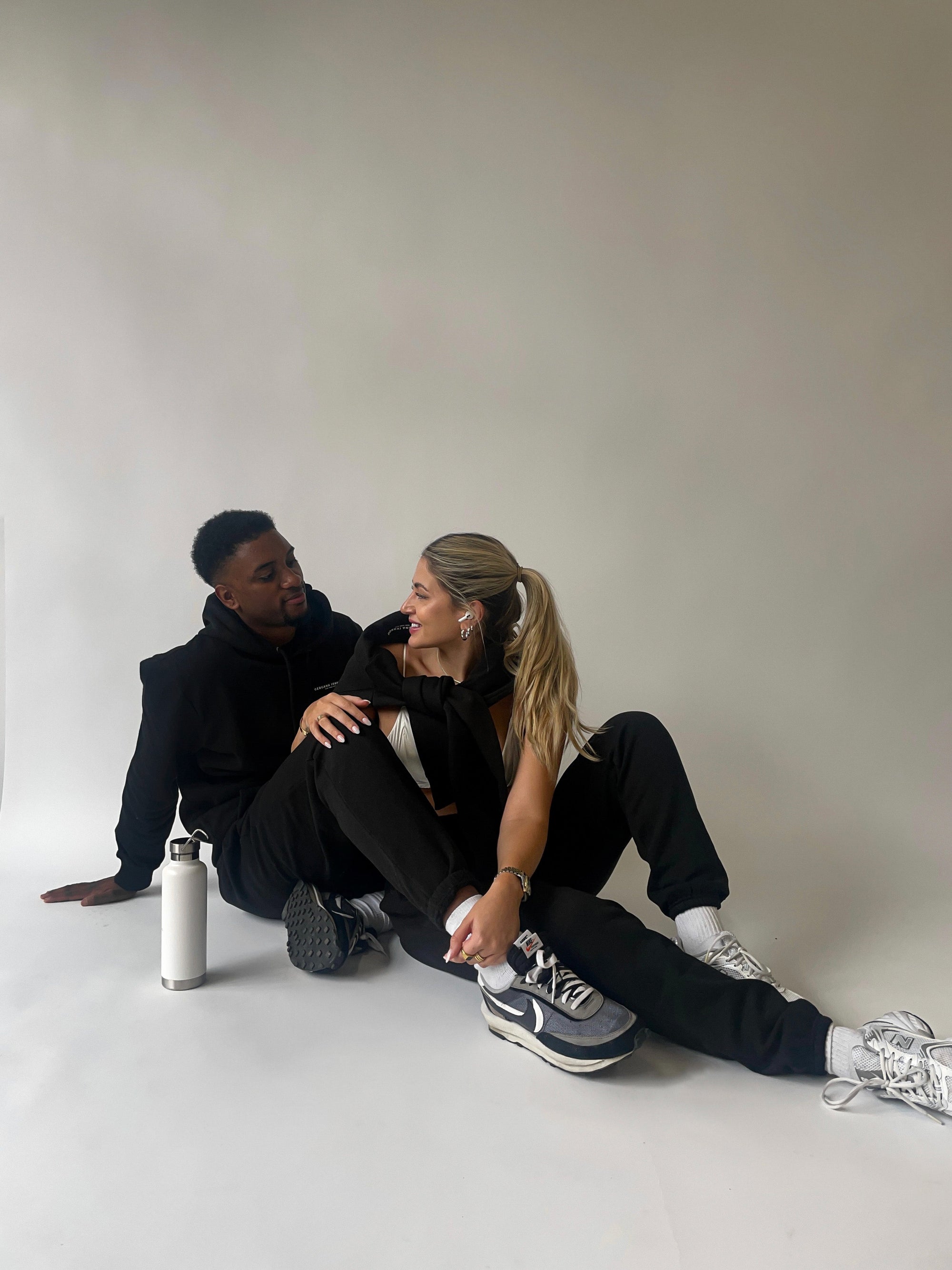 Gergana Ivanova - Organic Cotton Hoodie - Black -