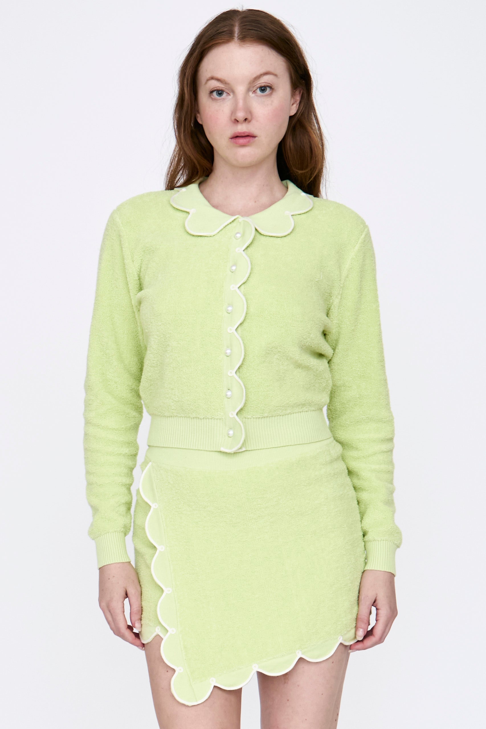 Rachel Antonoff - Cupcake Cardigan Terry -