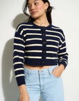Callahan Knitwear - Fiona Cardigan - Navy -