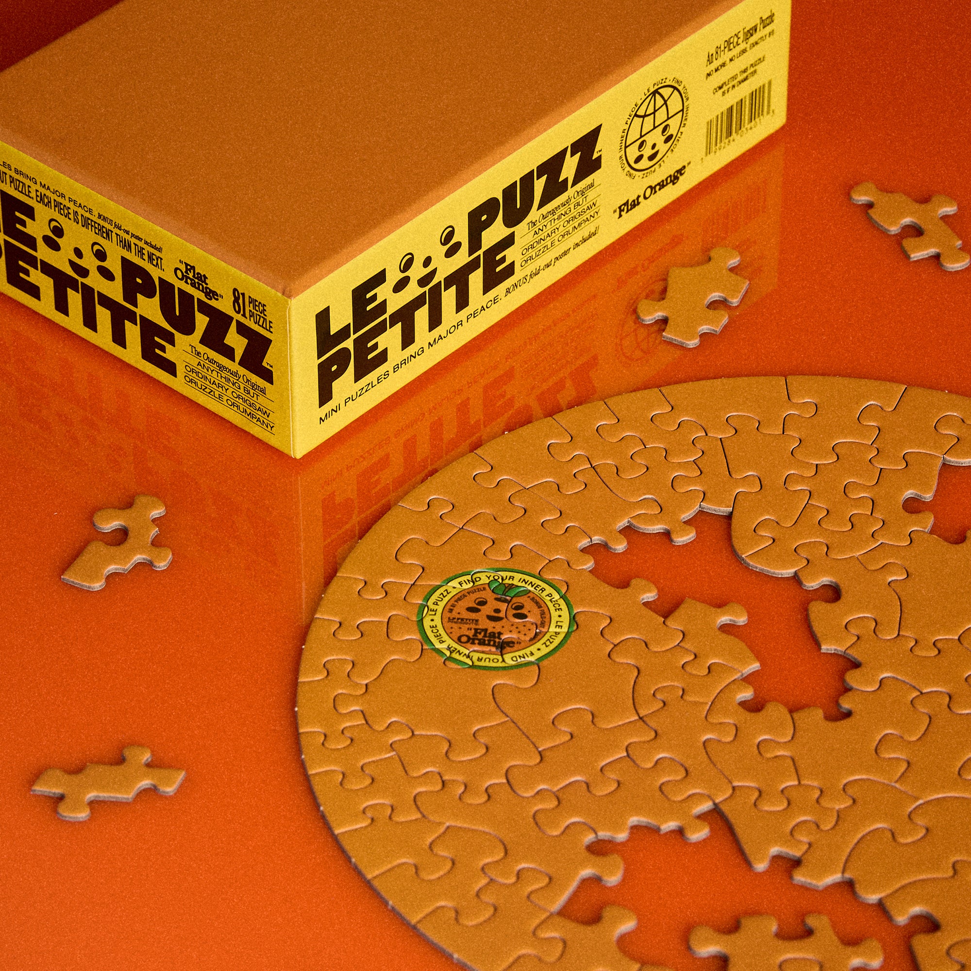 Le Puzz - Flat Orange Puzzle -