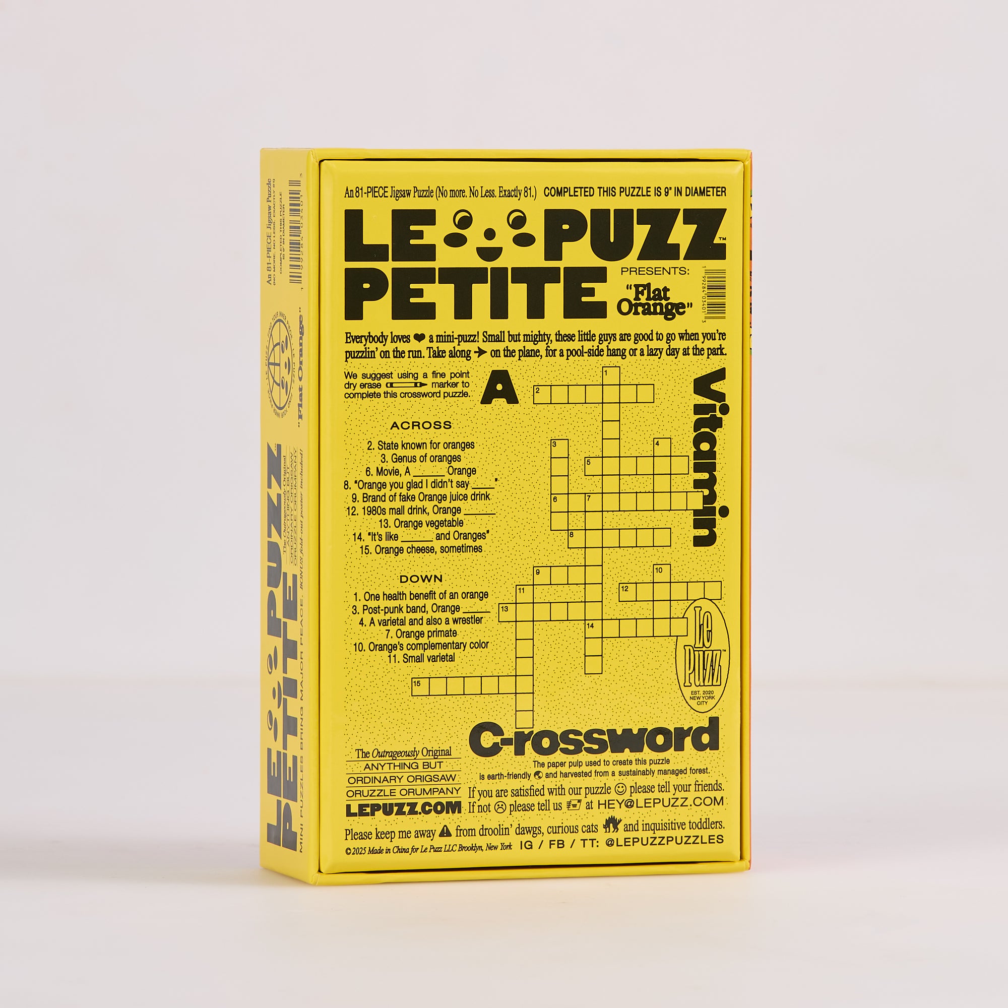 Le Puzz - Flat Orange Puzzle -