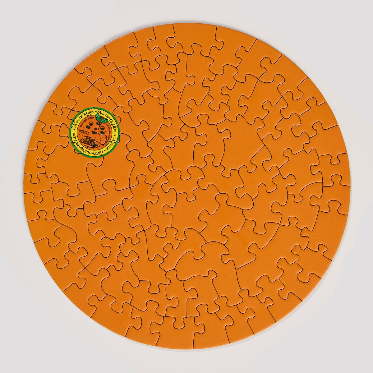 Le Puzz - Flat Orange Puzzle -