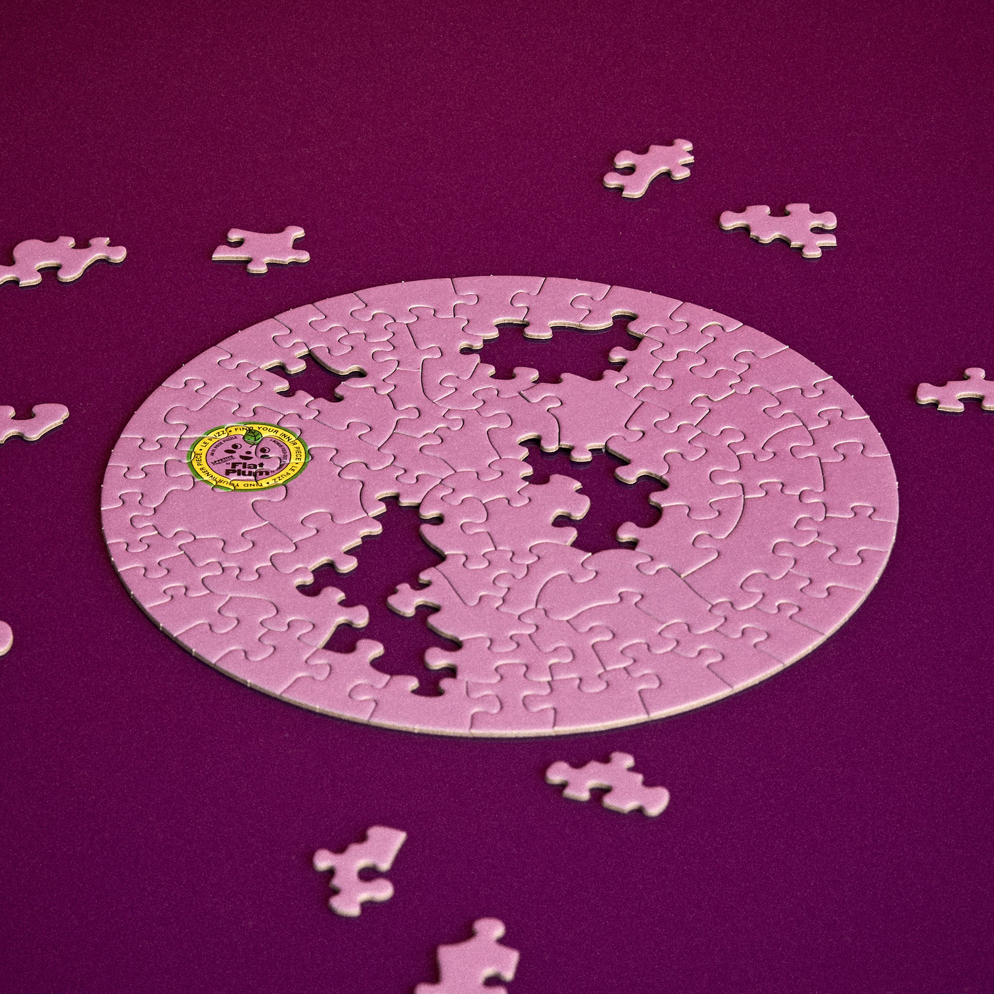 Le Puzz - Flat Plum Puzzle -