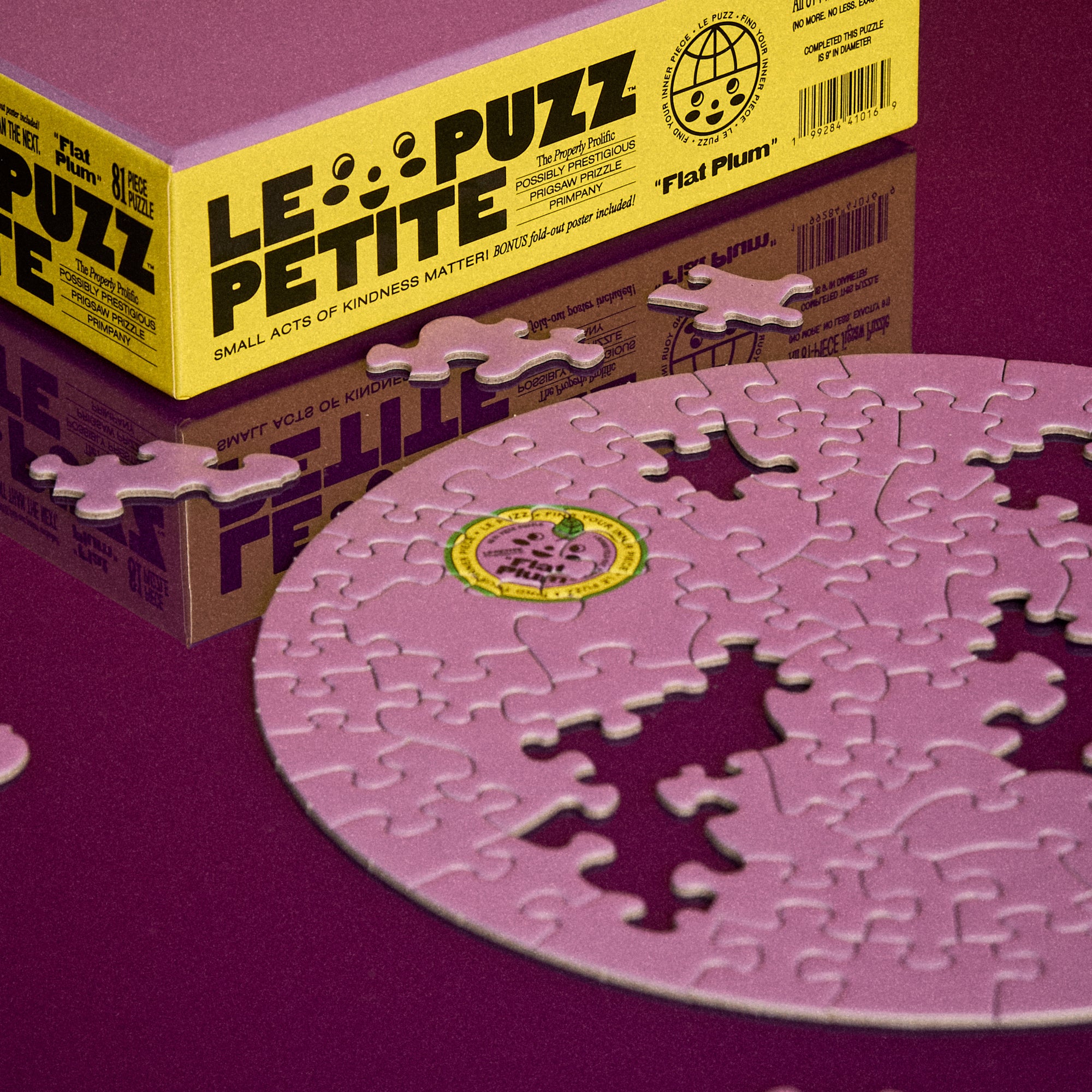 Le Puzz - Flat Plum Puzzle -