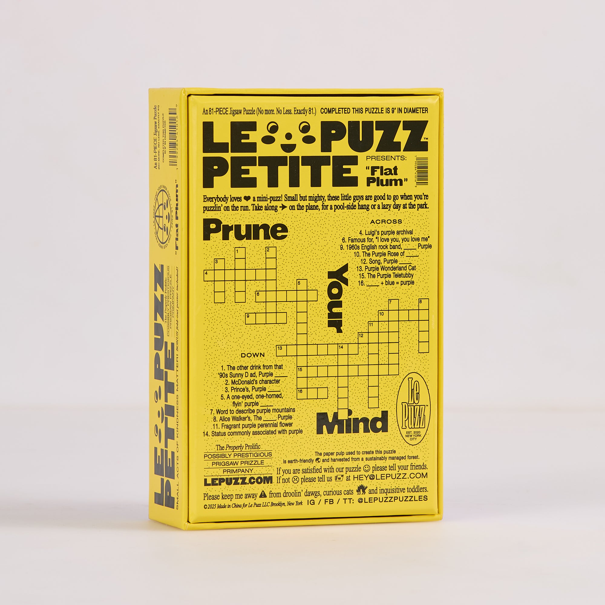 Le Puzz - Flat Plum Puzzle -