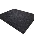Solo Rugs - Meir Handmade Contemporary Cowhide Area Rug -