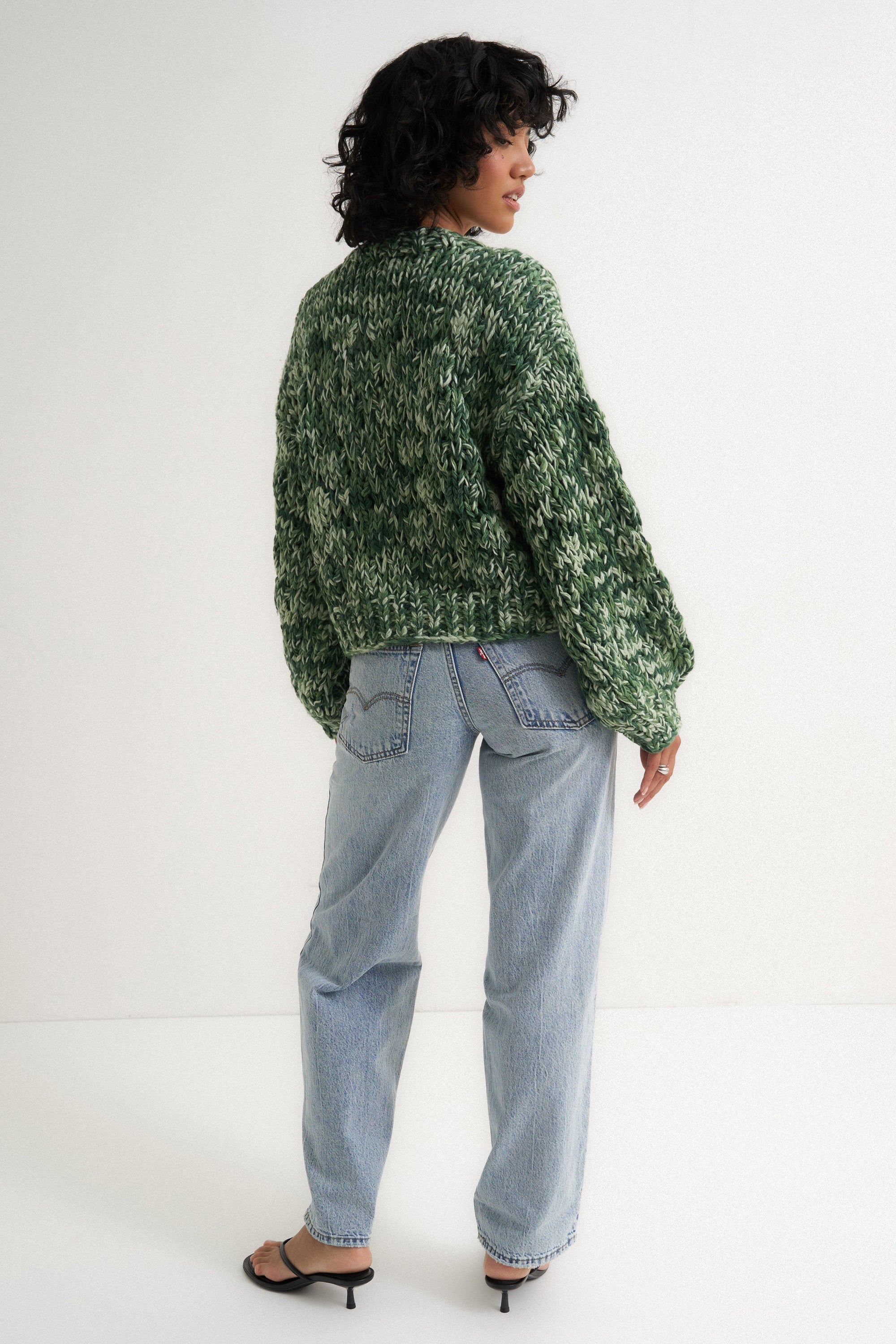 Callahan Knitwear - Gigi Cardigan - Green Multi -