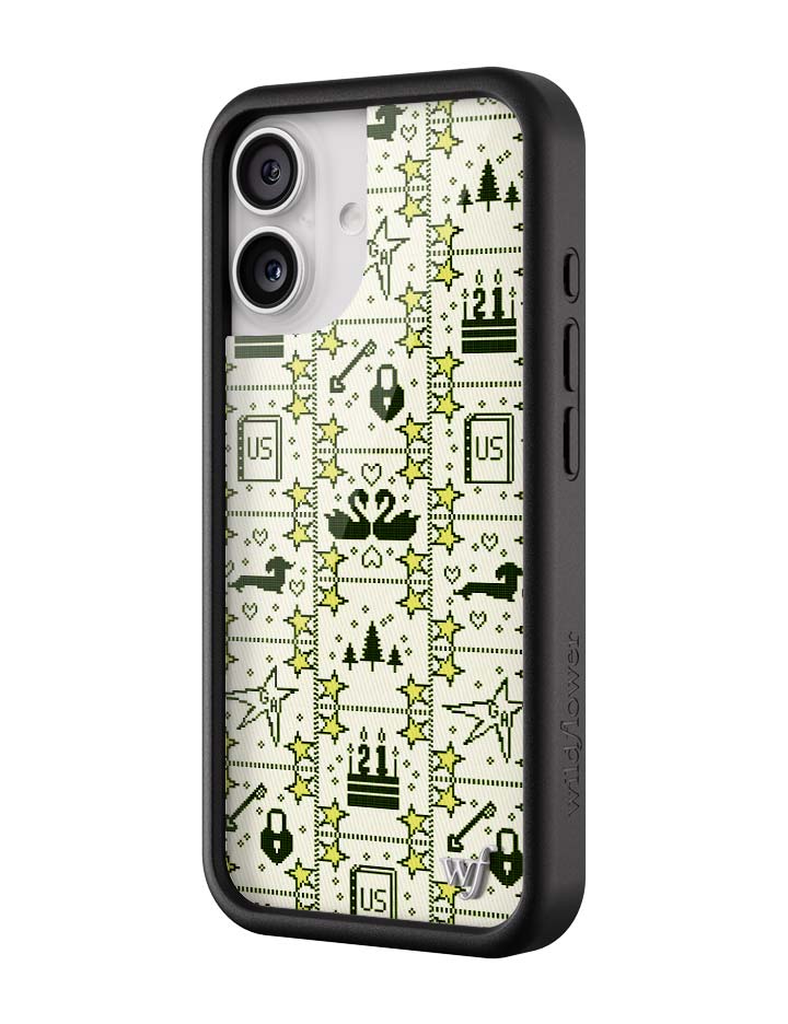 Wildflower iPhone case 17 Gracie Abrams Black Hearts