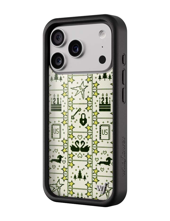 Wildflower iPhone case 17 Pro Gracie Abrams Black Hearts