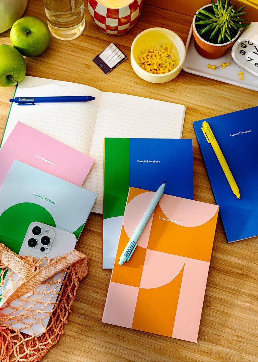 Poketo - Essential Lined Notebook - Mountain -