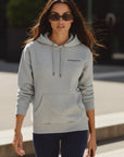 Gergana Ivanova - Organic Cotton Hoodie - Grey -