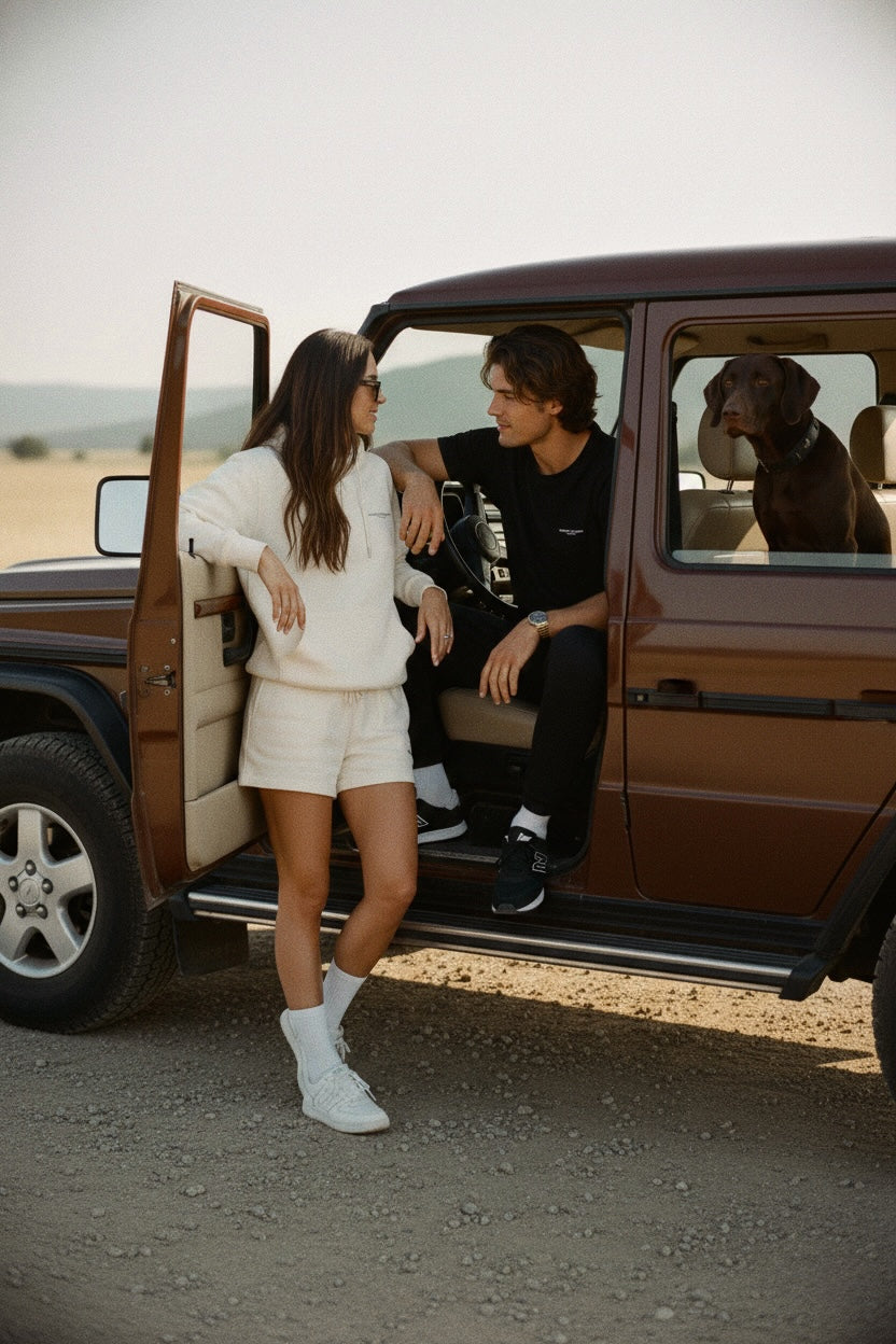 Gergana Ivanova - Organic Cotton Hoodie - Vanilla -