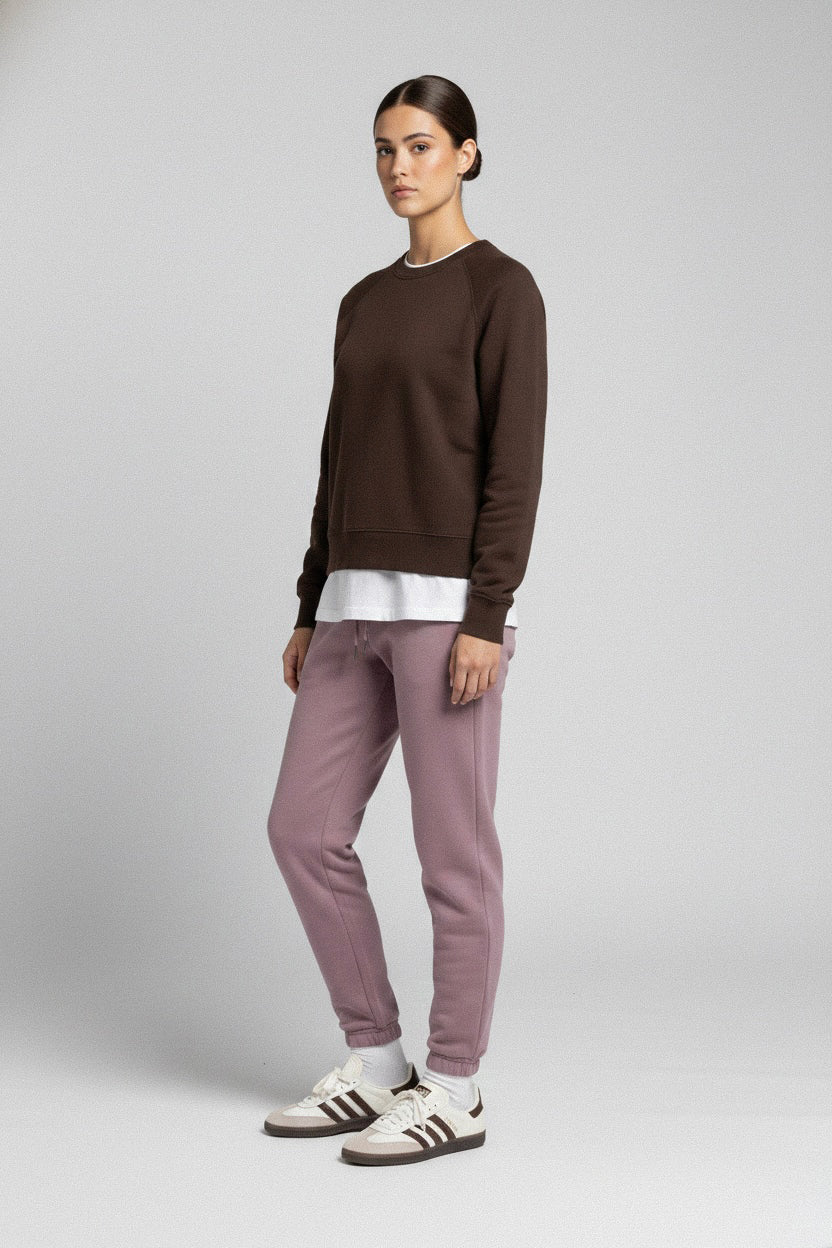 Gergana Ivanova - Organic Cotton Joggers - Orchid -