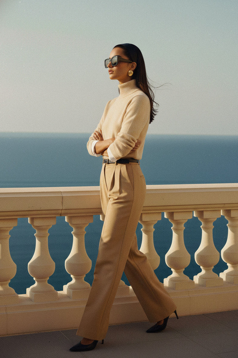 Gergana Ivanova - Alexandra Pants Wool Tan -