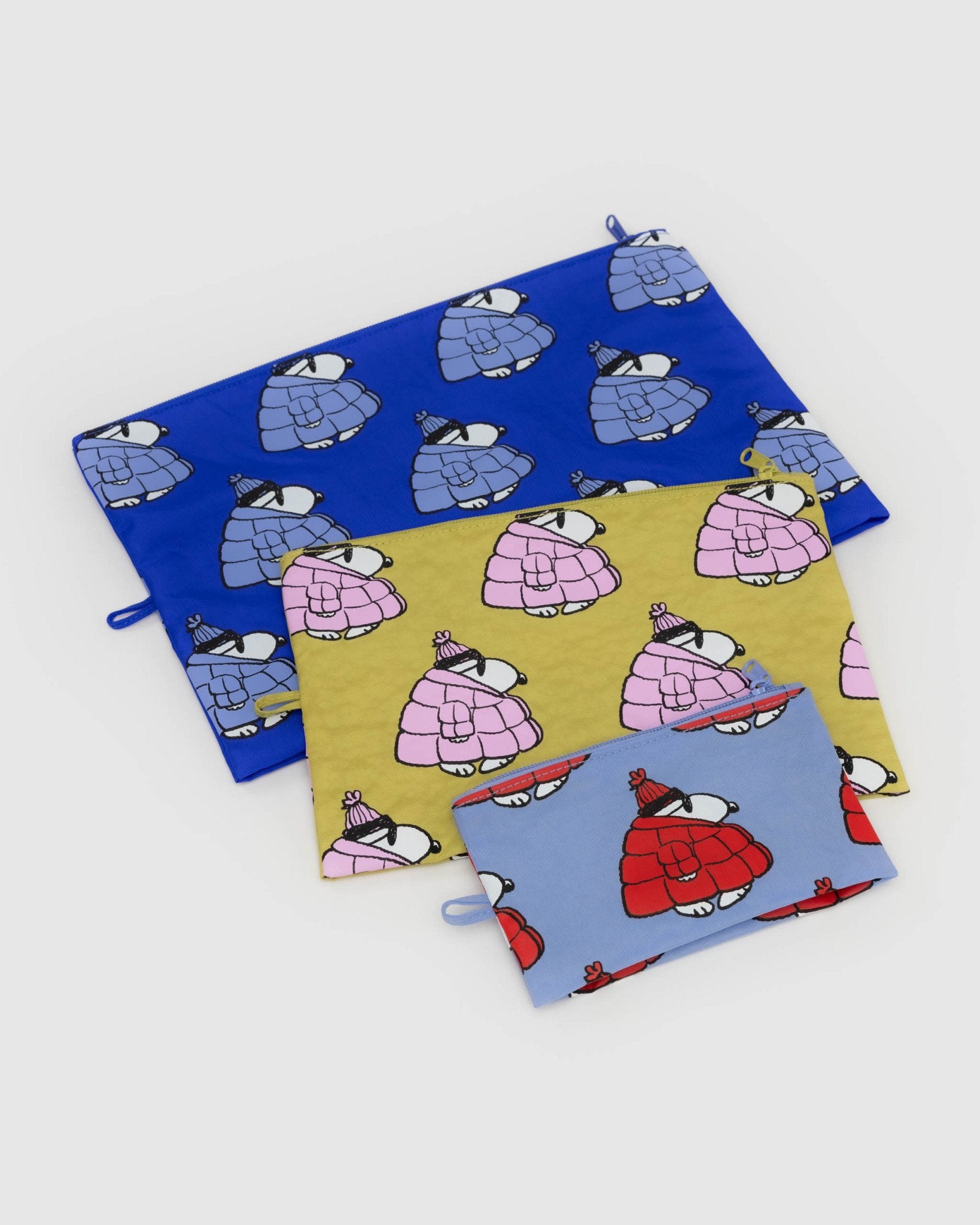 Baggu - Go Pouch Set - Puffer Snoopy -