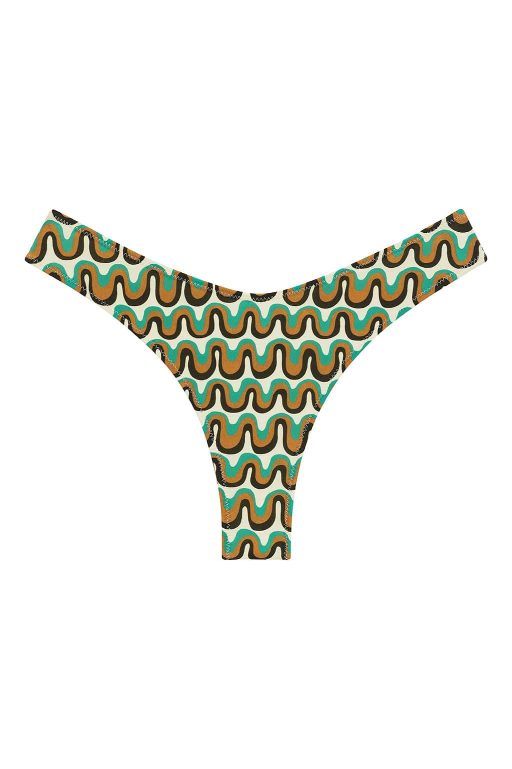 Montce - Groovy Added Coverage Lulu Bikini Bottom -