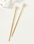 Luna Norte - Ebb and Flow Pearl Hair Pin Jewelry -