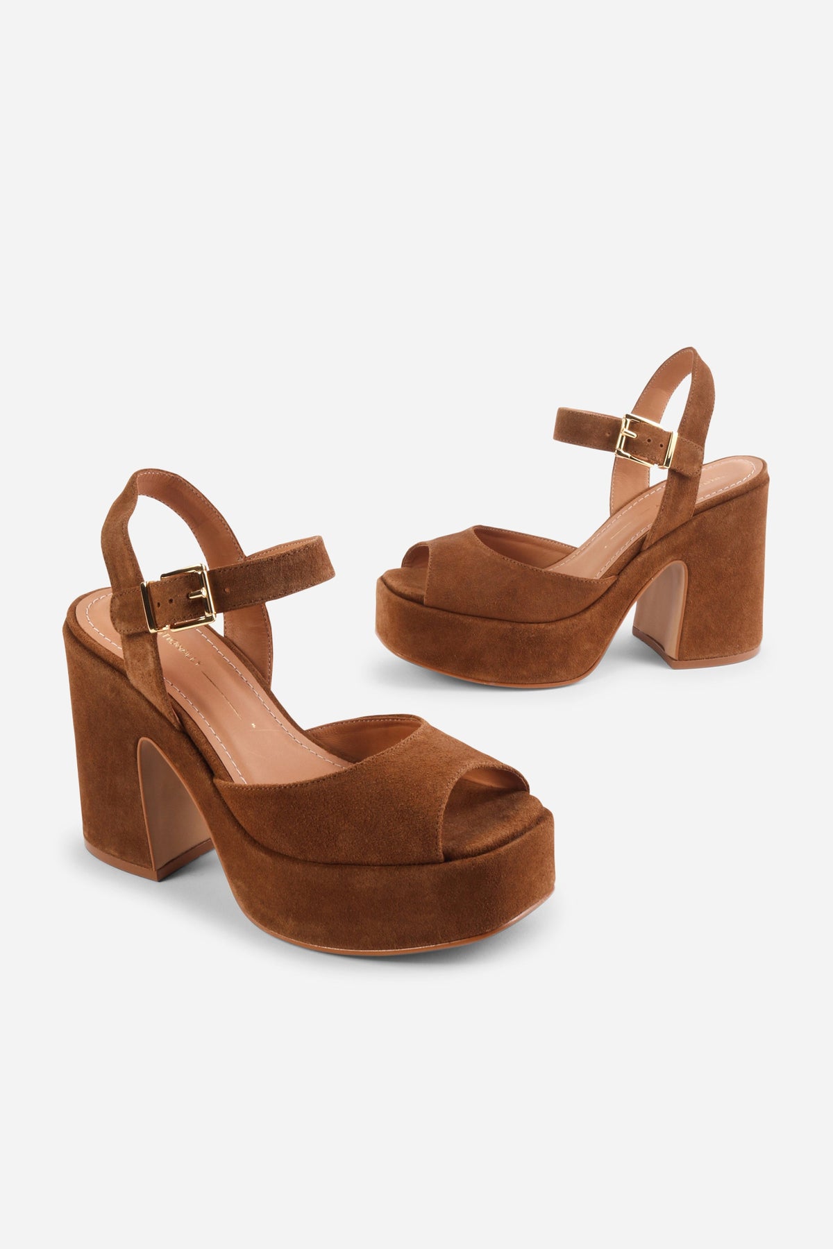 Intentionally Blank - Harmony Suede Platform Sandal -