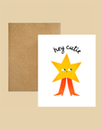 Nice Paper - Greeting Card - Hey Cutie -