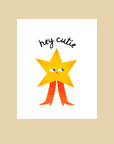 Nice Paper - Greeting Card - Hey Cutie -