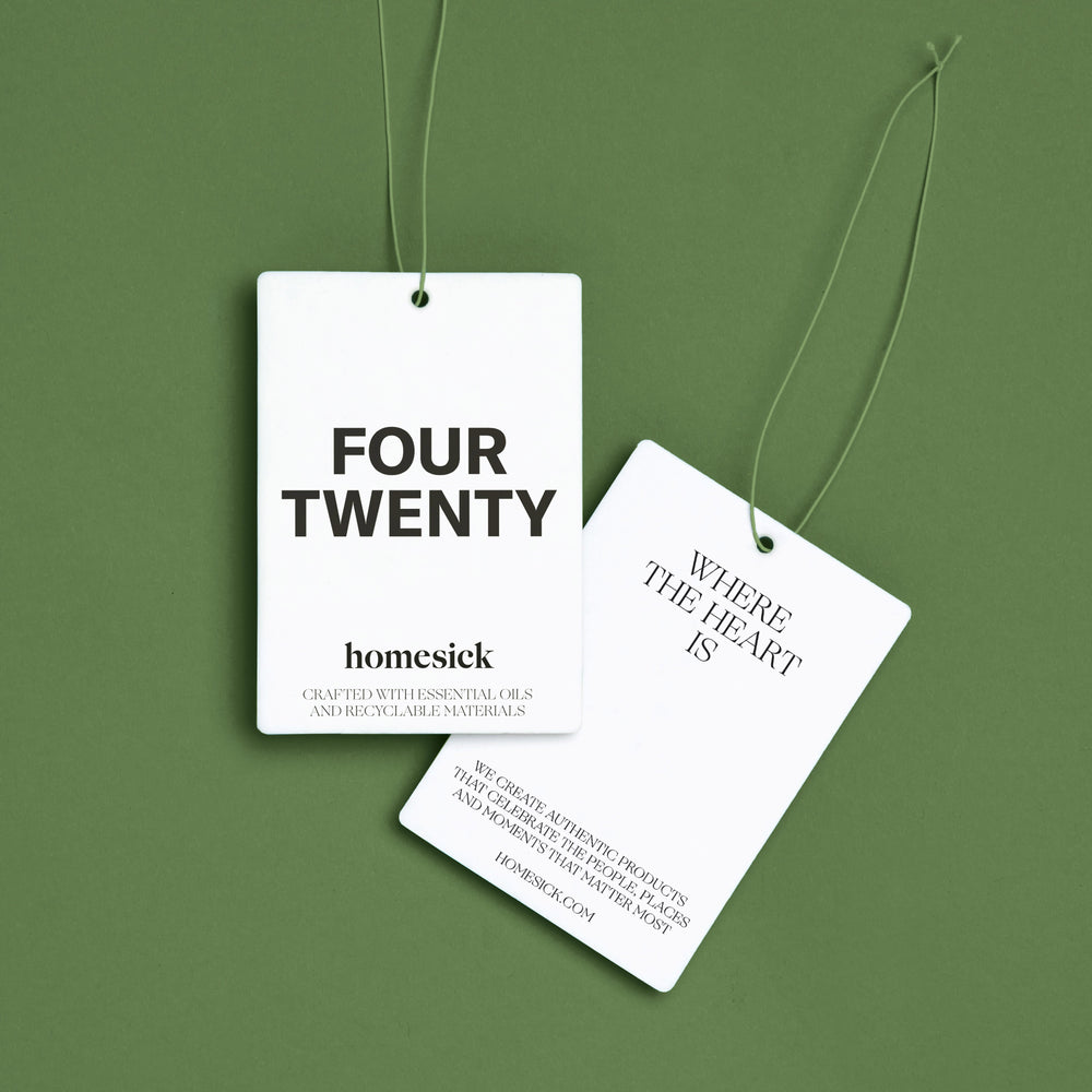 Homesick Candles - Four Twenty Car Freshener -