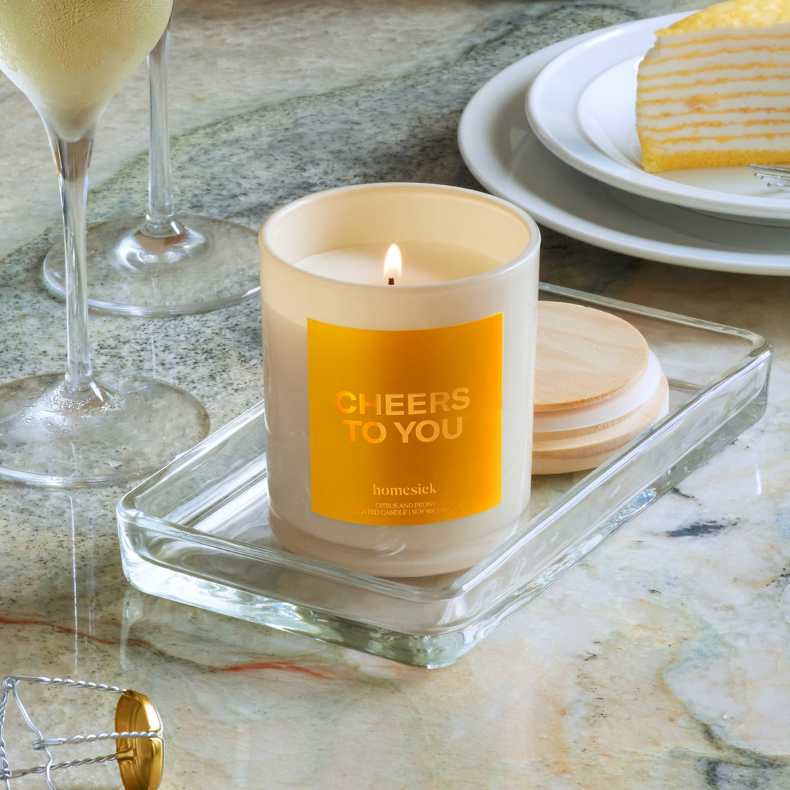 Homesick Candles - Cheers to You Candle -