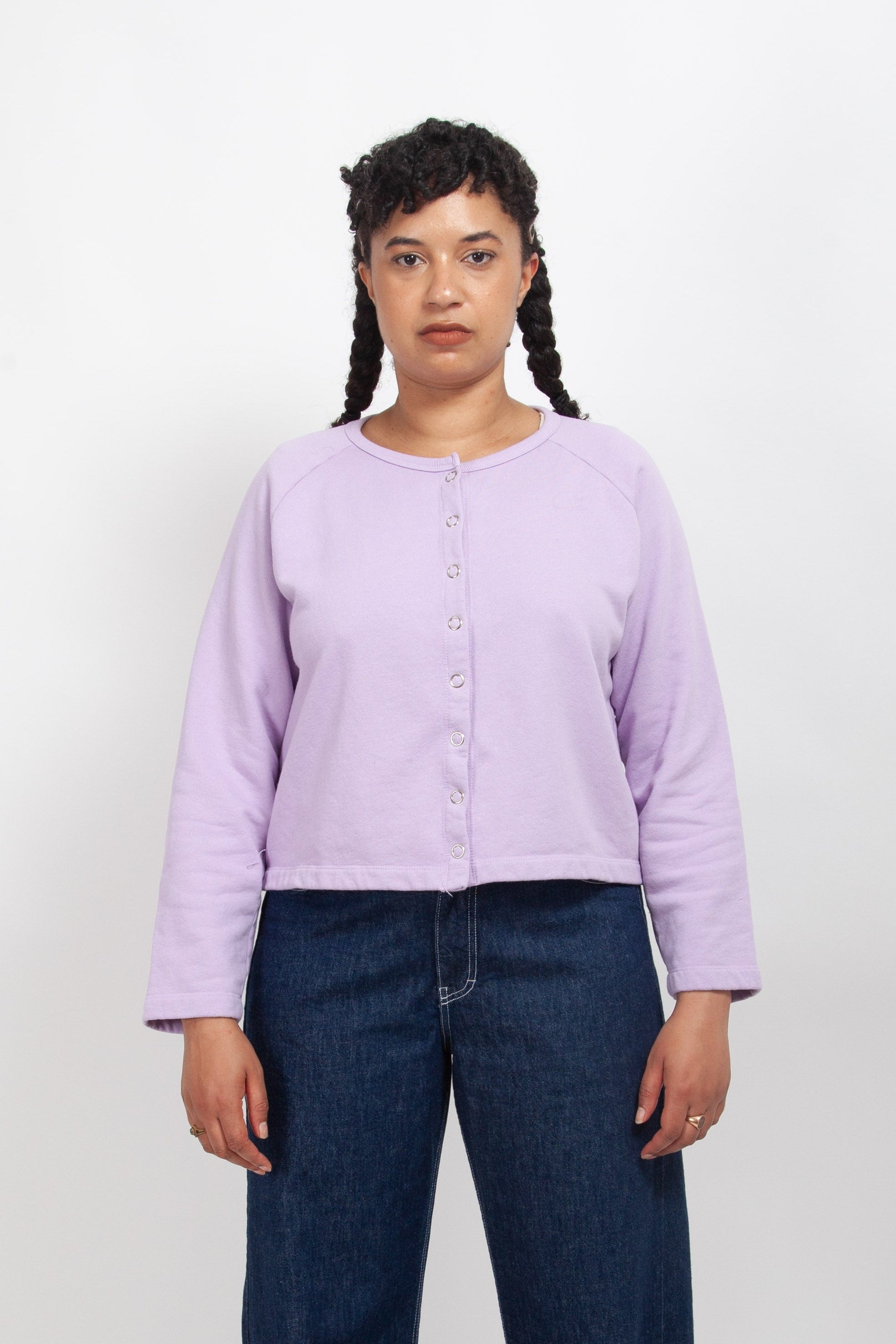 Gravel &amp; Gold - Halls Cardigan - Verbena -