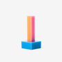 Areaware - Happiness Pillar Candle - Orange/Pink -