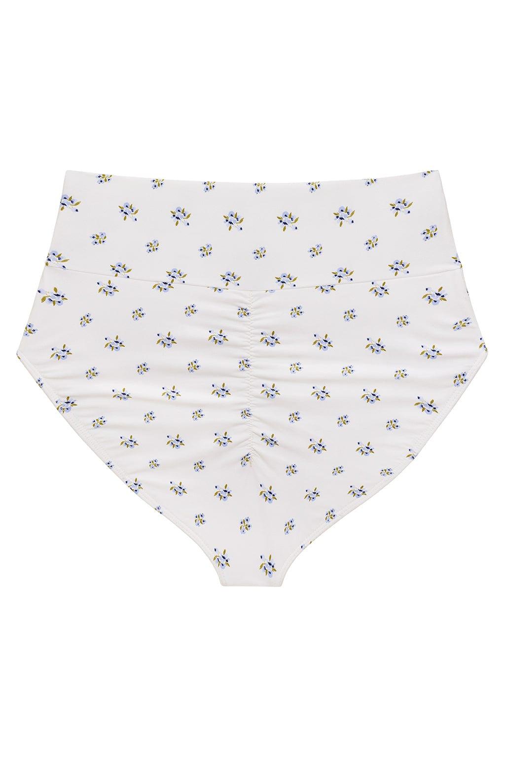 Montce - Heidi Floral Full Coverage High Rise Bikini Bottom -