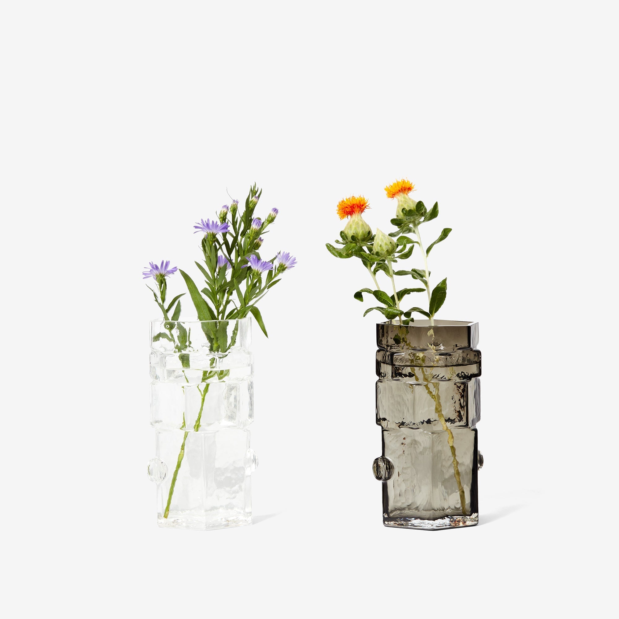 Areaware - Hex Vase - Clear -