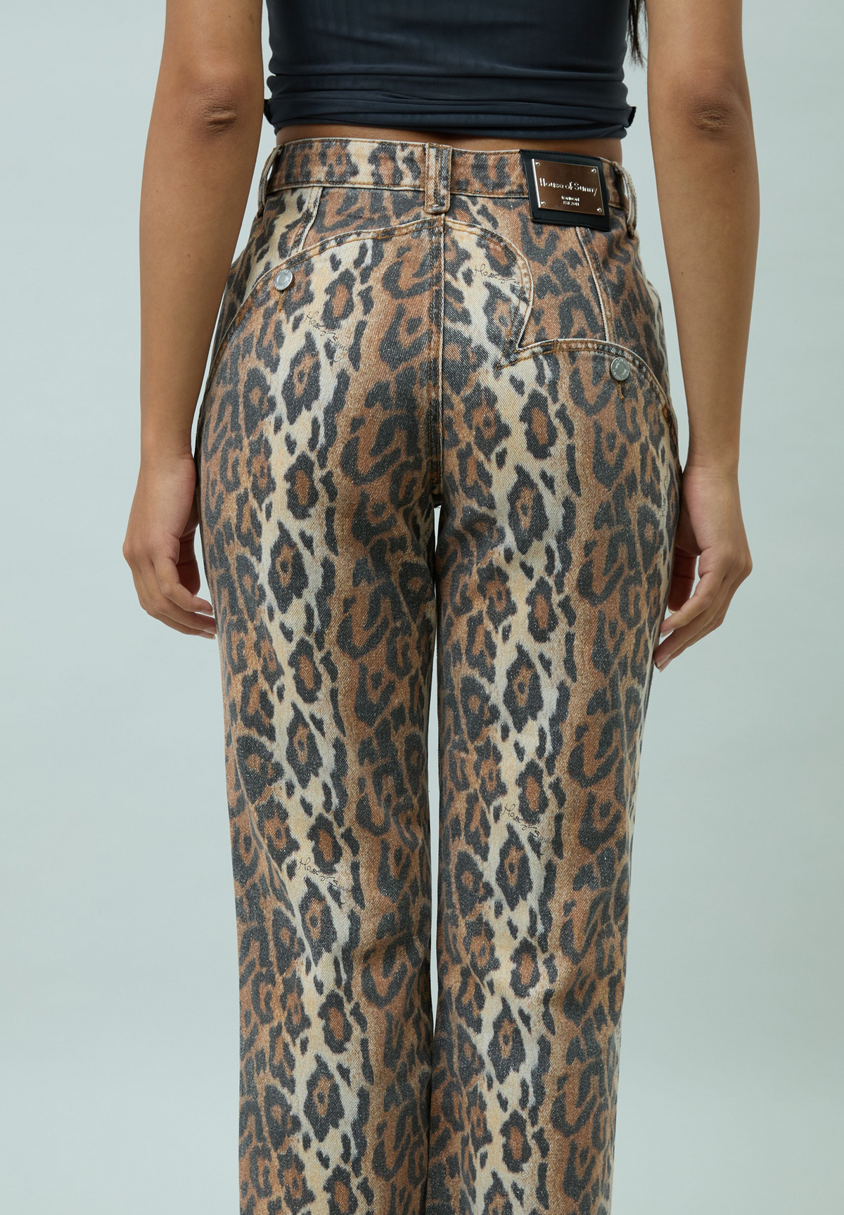 House of Sunny - Leopard Jessie Denim -
