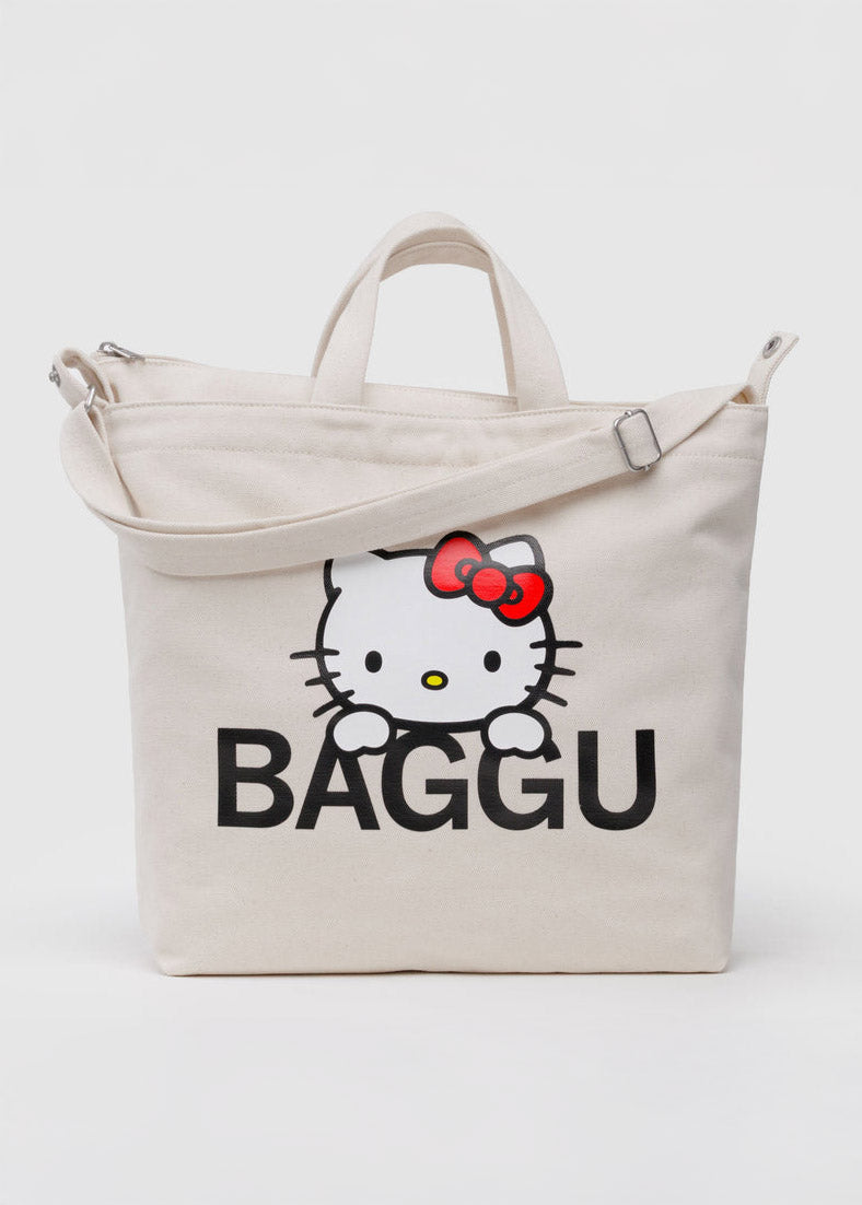 Baggu - Horizontal Zip Duck Bag - Hello Kitty -