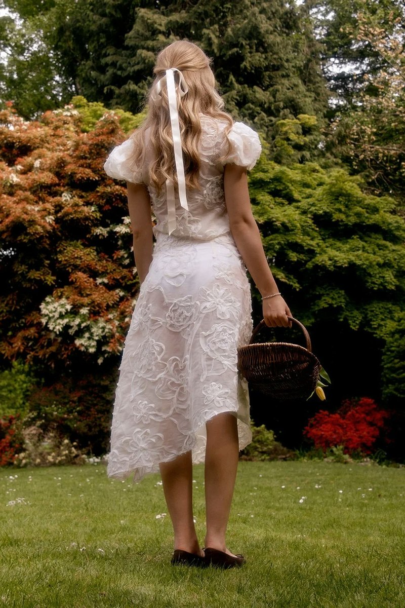 Casa Anglaise Skirt - Oat