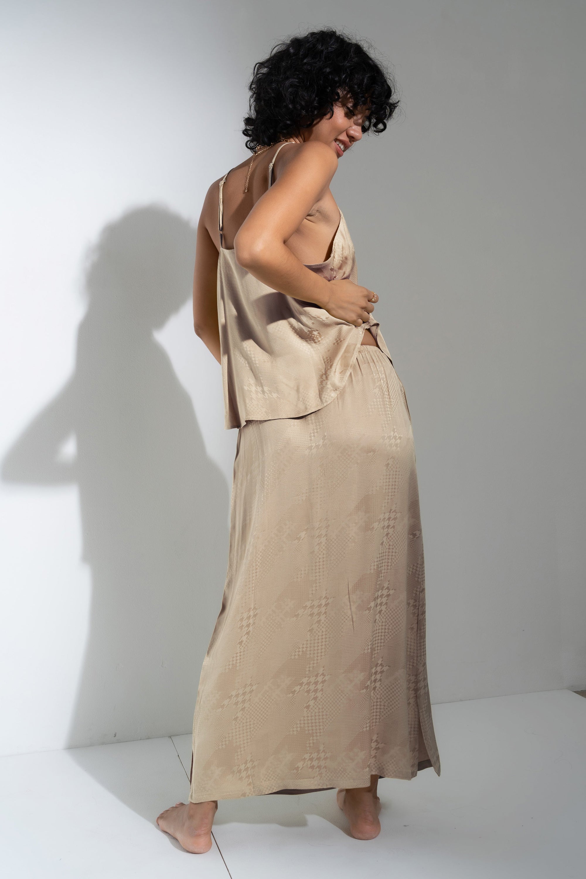 Be Idle - The Spaghetti Cami - Taupe -
