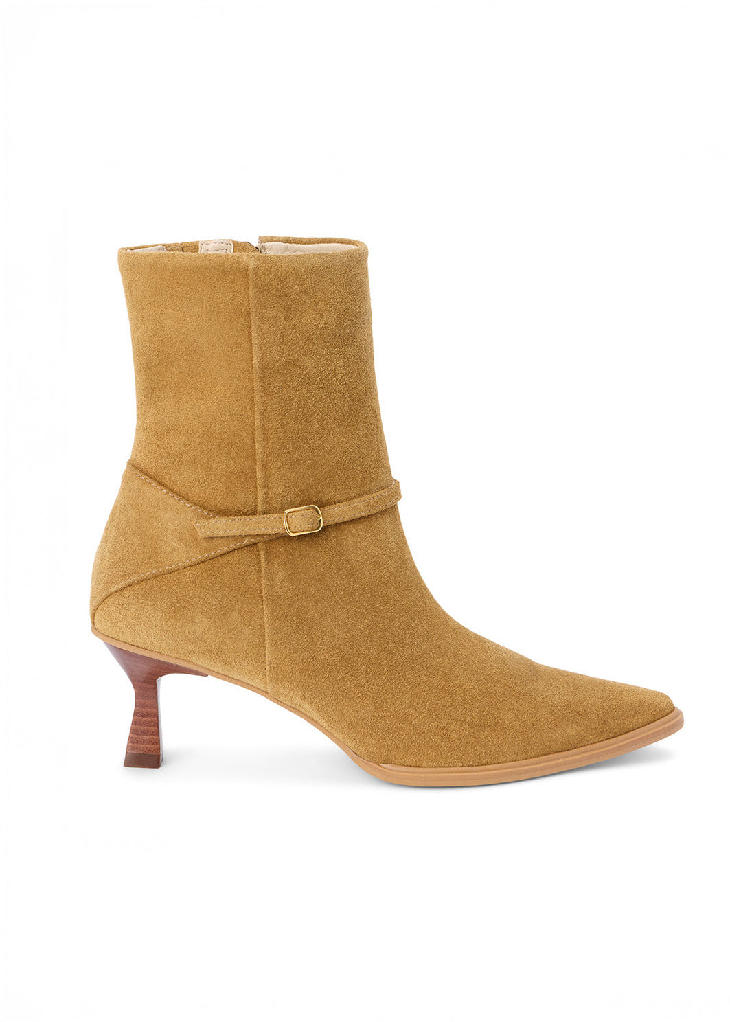 Ilana Ankle Boot - Fawn Suede