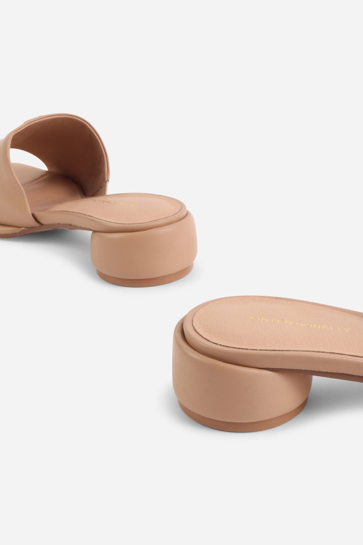 Intentionally Blank - Imagine Leather Slide -