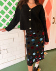 Lisa Says Gah - Issa V-Neck Cardi - Black -