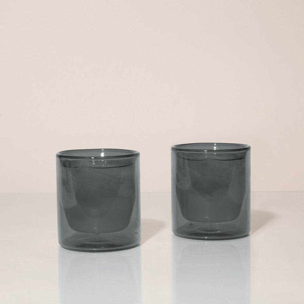 Yield - Double-Wall Glass - Gray -