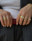 Luv Aj - The Pave Square Signet Ring -