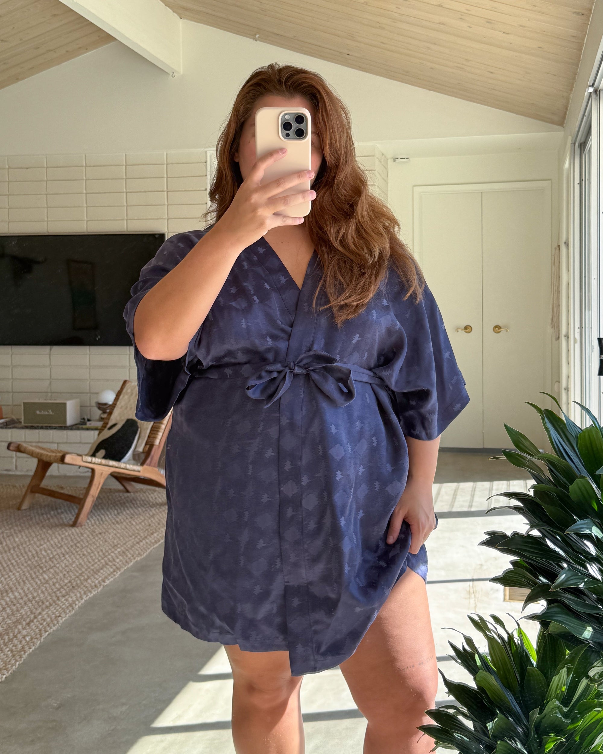 Be Idle - The Short Robe - Navy -