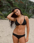 Serei Swim - Tina Top - Textured Black -