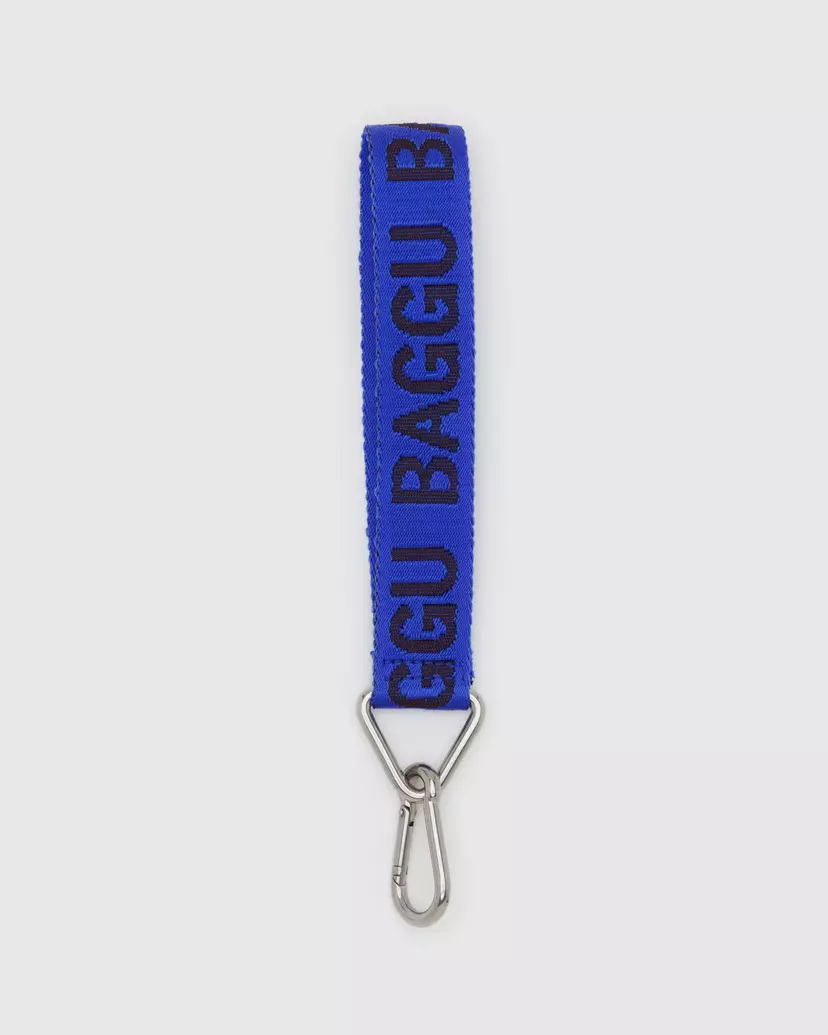 Baggu - Logo Keychain - Cobalt -
