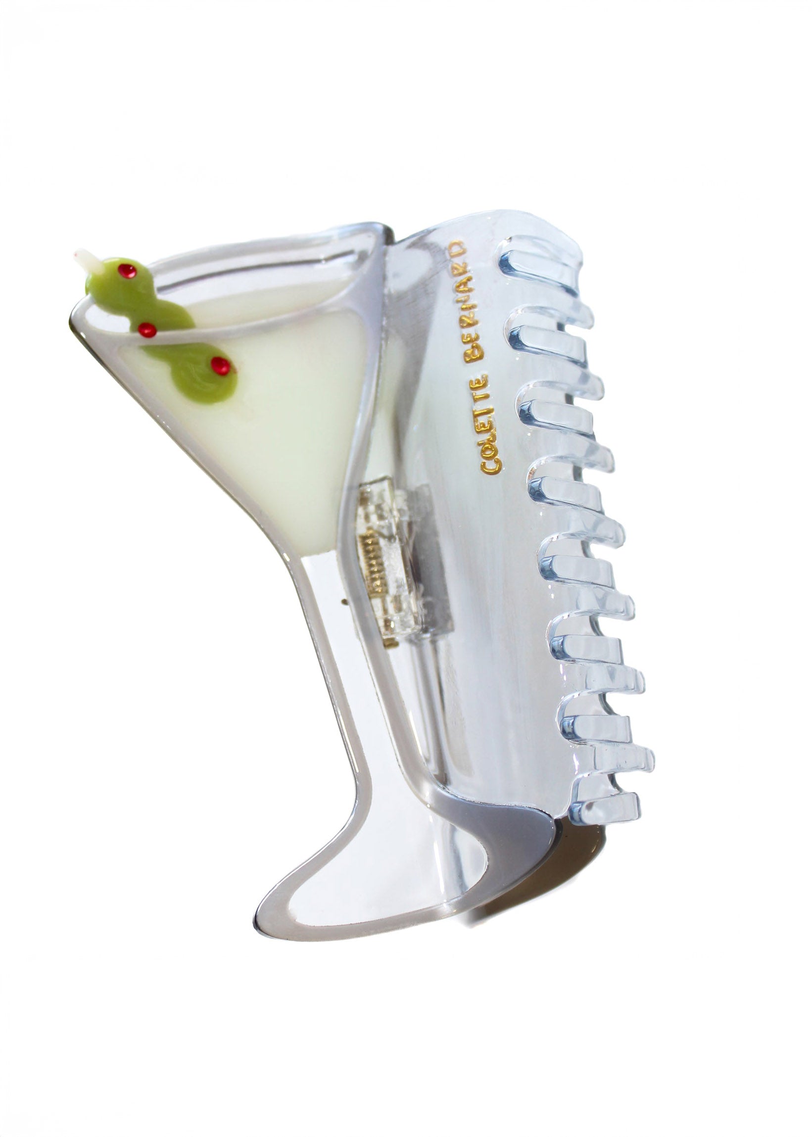 Artist Colette - Martini Glass Hair Claw -