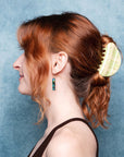 Chunks - Suki Claw - Lime + Cream Plaid -